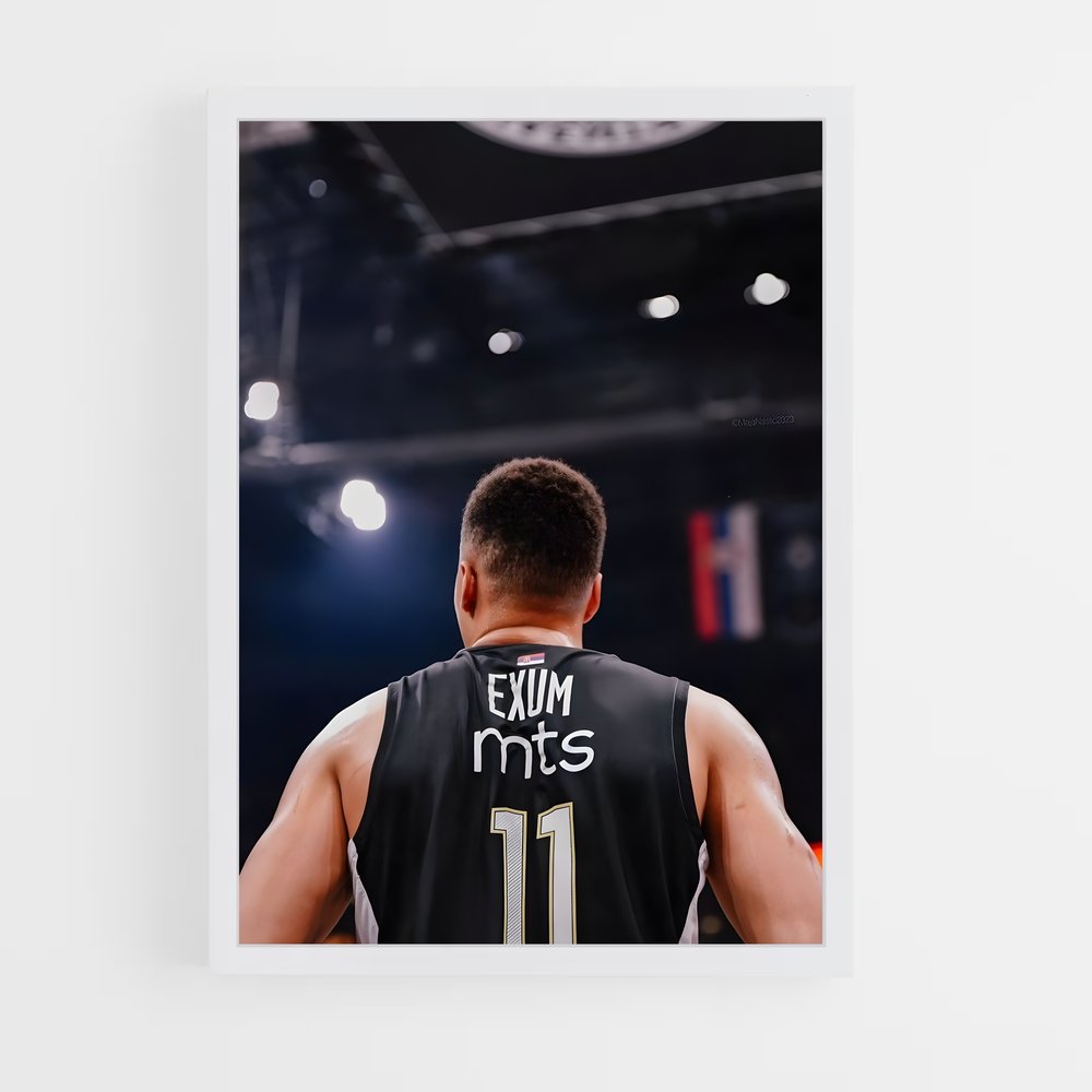 Poster Back to the Court – affiche Basketball (vue 3)